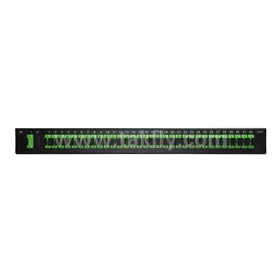 光ファイバー PLC スプリッターラック マウント シングルモード G657A SC APC/UPC データセンター 通信 FTTx