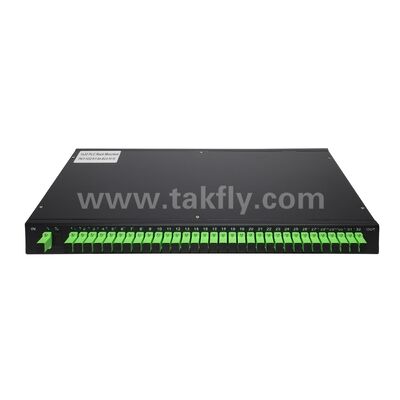 光ファイバー PLC スプリッターラック マウント シングルモード G657A SC APC/UPC データセンター 通信 FTTx