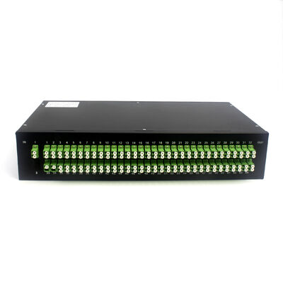 光ファイバー PLC スプリッターラック マウント シングルモード G657A SC APC/UPC データセンター 通信 FTTx