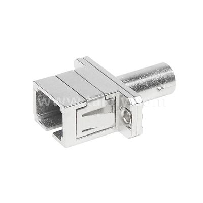 Fiber Optic Coupler ST-SC Simplex Metal Hybrid Adapter Female/Female for Data Center Telecom FTTX