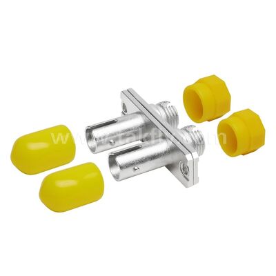 Fiber Optic Coupler FC-ST Duplex Metal Hybrid Adapter Female/Female for Data Center Telecom FTTX