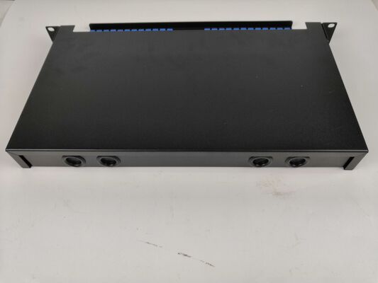 1U 48Core Slidable Rack-Mount Fiber Optic Distribution Frame with 19-Inch Rack and Easy Cable Management
