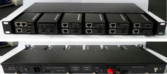 ミニ 10/10011000Base-TX から 1000Base-FX メディア コンバーター