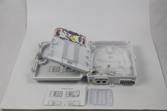 IP65 保護と 0.2dB 挿入損失を備えた FTTH 光ファイバー終結箱