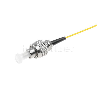 FC シンプレックス光ピグテール – シングルモード 9/125μm、長さ 1m/2m/3m、0.9mm/2.0mm/3.0mm、PVC/LSZH ジャケット