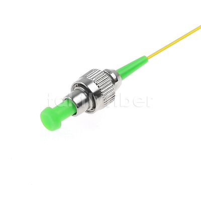 FC シンプレックス光ピグテール – シングルモード 9/125μm、長さ 1m/2m/3m、0.9mm/2.0mm/3.0mm、PVC/LSZH ジャケット