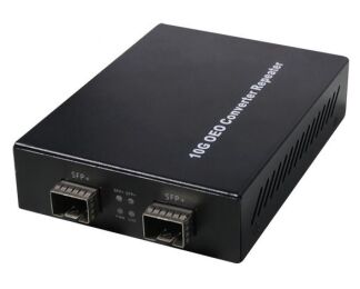 10G 光ファイバー SFP + から SFP + OEO リピーター/アンプ - 高性能と効率