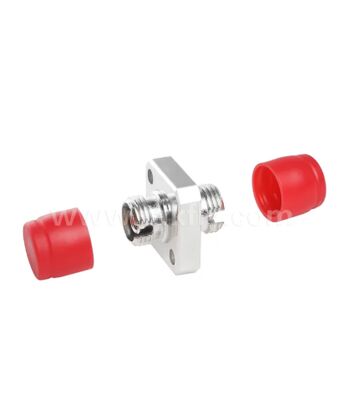 FC シンプレックス メタル アダプター √ ケーブルと機器の接続のための四角形タイプ,低挿入損失光ファイバーカップラー