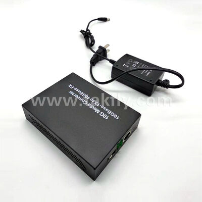 10G ギガビット 無管理ファイバーメディアコンバーター 費用対効果の高いワークグループネットワーク拡張 孤立保護 容易なメンテナンス