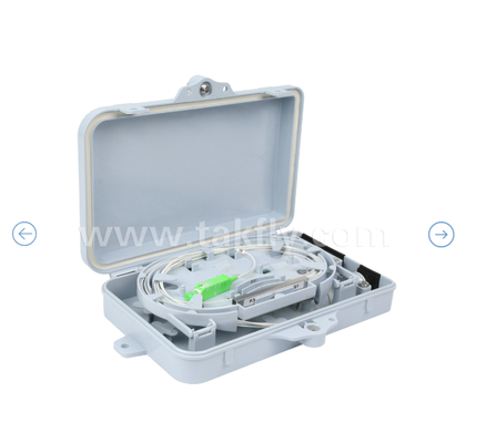 FTKS-1805-04A, 4 SC/APC SM SX アダプタ,ピッグテール インストール, FTTH FTTx スプリンク 配送 分割 ストレージ ケーブル管理 囲み 壁マウント