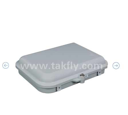 8 PCS SC/UPC SM SX アダプタとピグテールが完全に取り付けられた FTKS-1805-8E 終端ボックス
