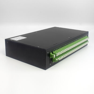 1X16 ラックマウント 光ファイバー PLC スプリッタ