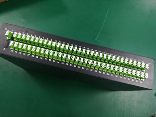 1×128 ハイポートカウント PLC スプリッターラック マウントパッチパネル 超高密度 FTTX 配送