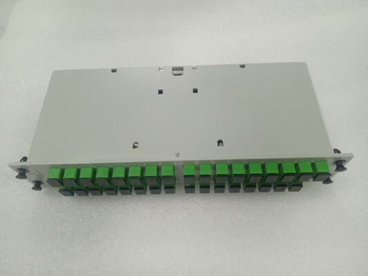 LGX Box PLC Splitter 1×2 から 2×64 の標準化された足跡,SC/LC コンネクタと互換性