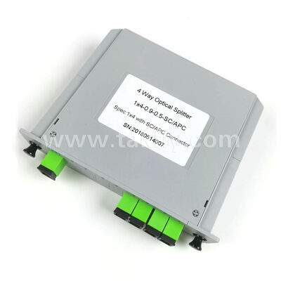 LGX Box PLC Splitter 1×2 から 2×64 の標準化された足跡,SC/LC コンネクタと互換性