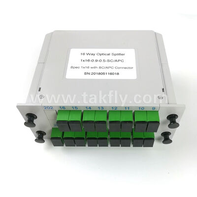 LGX Box PLC Splitter 1×2 から 2×64 の標準化された足跡,SC/LC コンネクタと互換性
