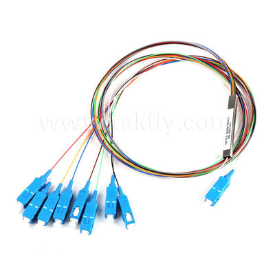 PLC オプティカル スプリッタ 1×2 から 2×64,G.657A1/G.652D 互換性