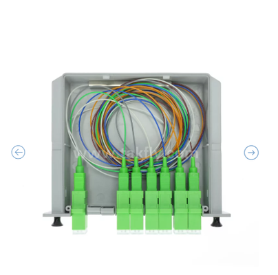LGX PLC スプリッタ – 石英基板テクノロジー、1×N / 2×N 構成、パッシブ光ネットワーク (PON) システム用