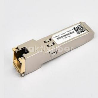 RJ45 ギガビット SFP モジュール 1000BASE-T 銅型SFPトランシーバー 1.25Gbps 低EMI