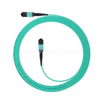 MPO MTP パッチコード MM OM3 トランクケーブル 12F データセンターのAI通信ケーブル用光ファイバー