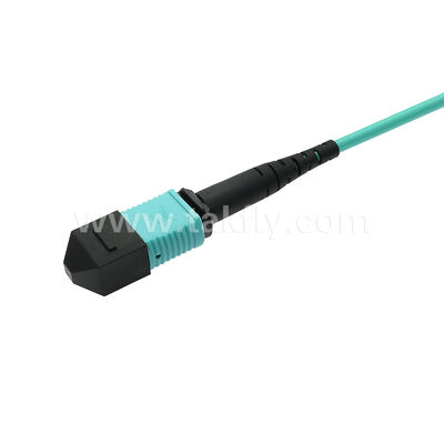 MPO MTP パッチコード MM OM3 トランクケーブル 12F データセンターのAI通信ケーブル用光ファイバー