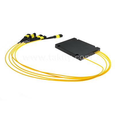 MPO/MTP Fanout Cable PLC Splitter 1x4 Singlemode Fiber Optic for Data Center FTTX