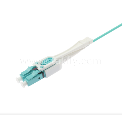 MPO/MTP to LC Uniboot Breakout Patch Cord OM3 マルチモード,高密度,極度逆転可能 40G/100G データセンター