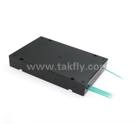 1×4 MPO/MTP OM3 PLCスプリッタ 高密度多光ファイバースプリッタ データセンター用