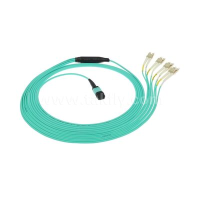 MPO/MTP-LC ブレイクアウトパッチコード データセンター AI ケーブル用光ファイバーケーブル FTTx
