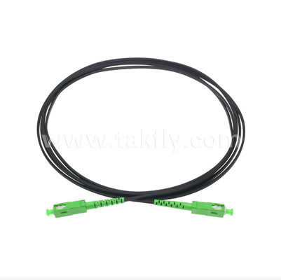 SC/APCからSC/APC FTTH 室内フラットドロップパッチコード - シンプル,事前終了,ビル内の迅速な展開のための振動防止