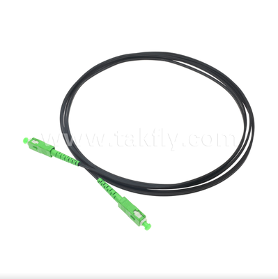 SC/APCからSC/APC FTTH 室内フラットドロップパッチコード - シンプル,事前終了,ビル内の迅速な展開のための振動防止