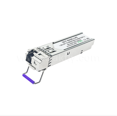 80km SFP BiDiトランシーバー – 1.25G/1.063Gデュアルレート、1490nm DFB、PIN、LC simplex、産業用温度対応