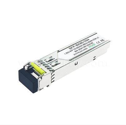 80km SFP BiDiトランシーバー – 1.25G/1.063Gデュアルレート、1490nm DFB、PIN、LC simplex、産業用温度対応