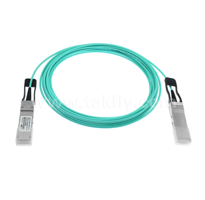 40G QSFP+アクティブ光学ケーブル 4チャネルフル・デュプレックス,1レーンあたり11.3Gbps,低電力,ホットプラグ可能