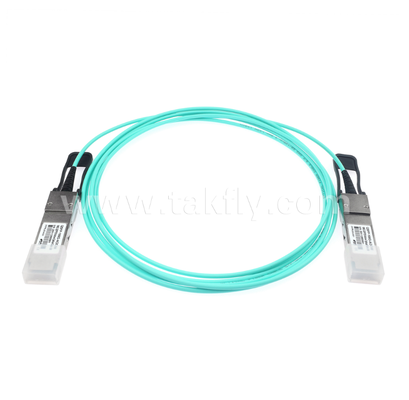 100G QSFP28 アクティブ光ケーブル (AOC) – 4×25G、最大104Gbps、3-70m、VCSELアレイ、低消費電力 <3.5W、QSFP28 - QSFP28