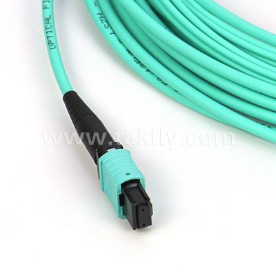 マルチモード光ファイバーケーブル 12/24 コア Mpo Mtp Om3 データセンター用