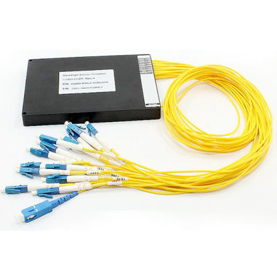 18CH CWDM Mux Demux任意単一繊維の波長分割多重方式のモニターの港