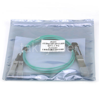 40G QSFP+ - 2*10G SFP+ AOC ケーブル