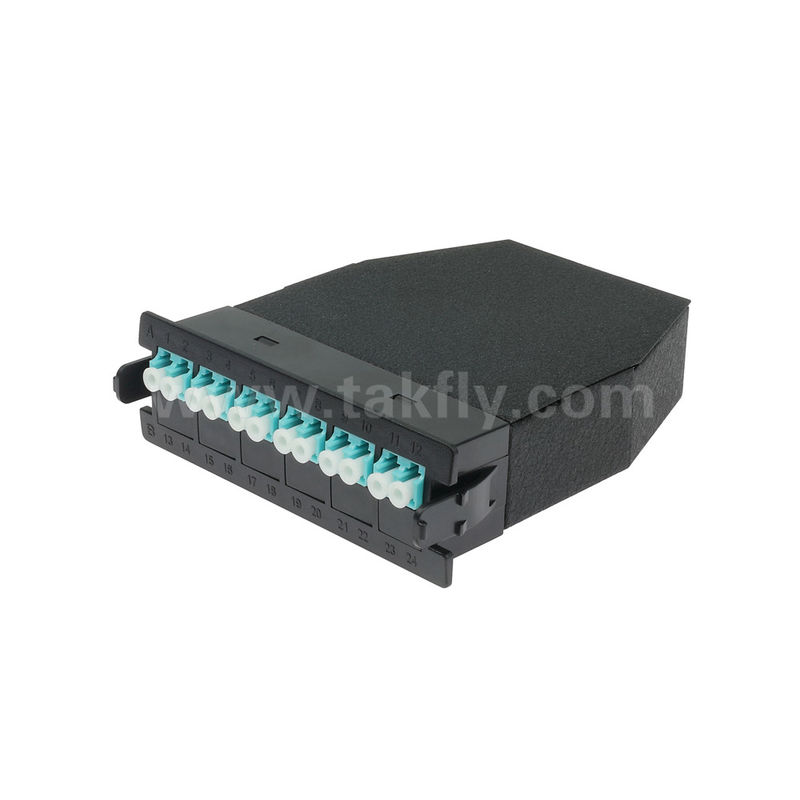 MPOカセットモジュール MPO/MTP-LC 12C/24C データセンター FTTX 用の光ファイバー