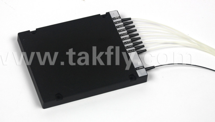 1% TAP 11+1CH CWDM Mux Demux ABS ボックス 2.0mm 3.0mm LCコネクタ