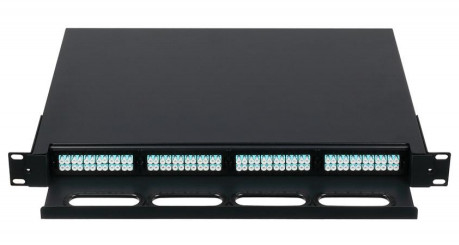 TK-HRS-1096B 高さ 1U MTP MPO カセットパッチパネル データセンター用