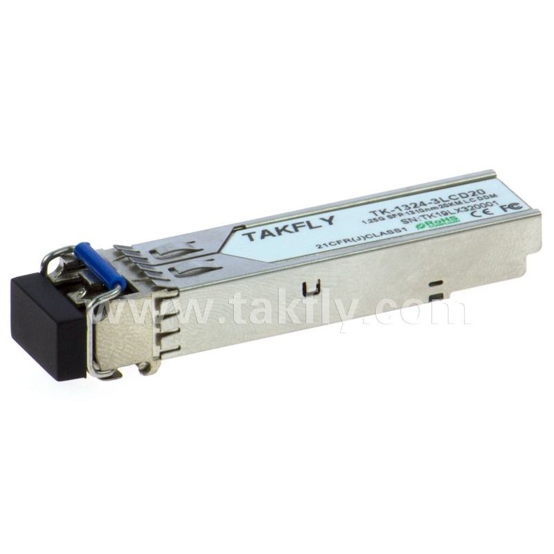 1.25G SFP 1310nm 20KM SMF DDM LC CISCO JUNIPER HUAWEI コンパティブル SFP オプティカルトランシーバーモジュール