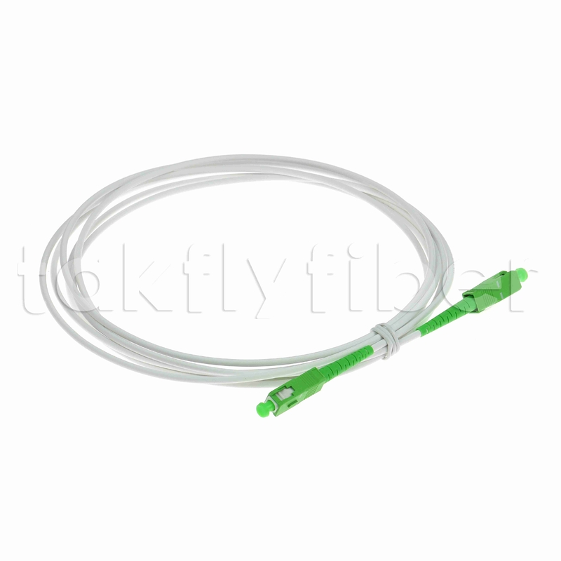G657A2 SC APC 光ファイバーパッチコード 装甲ファイバーパッチケーブル SM 3.0mm
