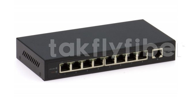 DF-1E-8EP 8ポート 10/100Mbps フーストイーサネット スイッチ 凝縮しない湿度 0-95%