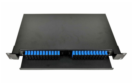 ODF-RS48B 電気ネットワークにおけるファイバー配送と管理のための光ファイバーパッチパネルSC DX