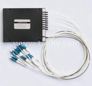 8+1 CH 低挿入損失 2.2 挿入損失 CWDM Mux Demux ABS 接続付き