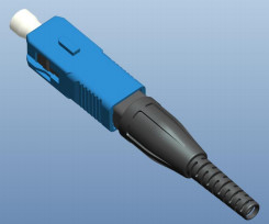 SC UPC/APC タイプ ファイバー・オプティック・コネクタ 機械組み込み技術 125μm 652 657 ファイバー直径