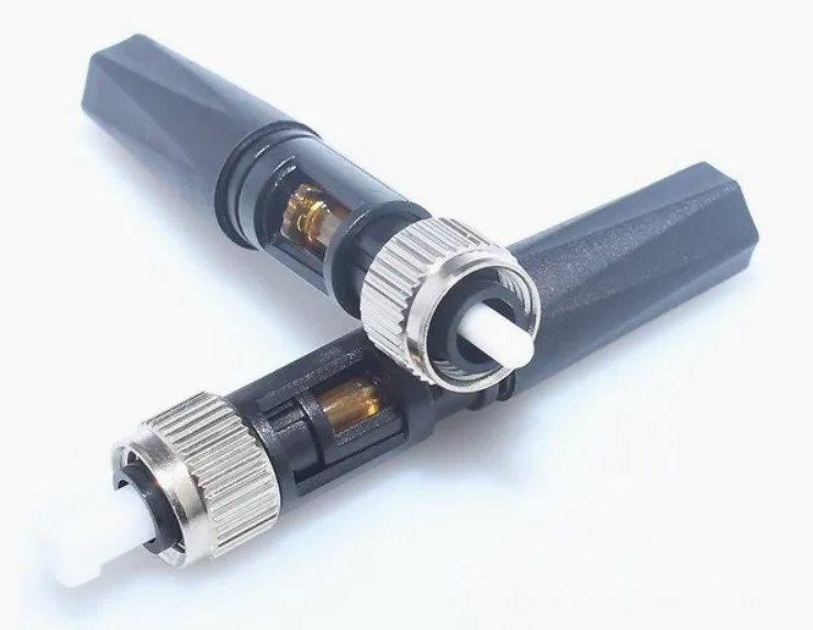 便利なシングルモード光ファイバーFC/UPC高速接続器 CATV FTTH ファイバー直径0.125mm