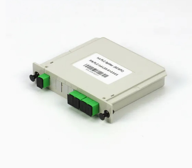 1x4 FTTX Gpon ファイバーカセット型 LGX PLC スプリッタ SC/APCコネクタ 高信頼性と安定性
