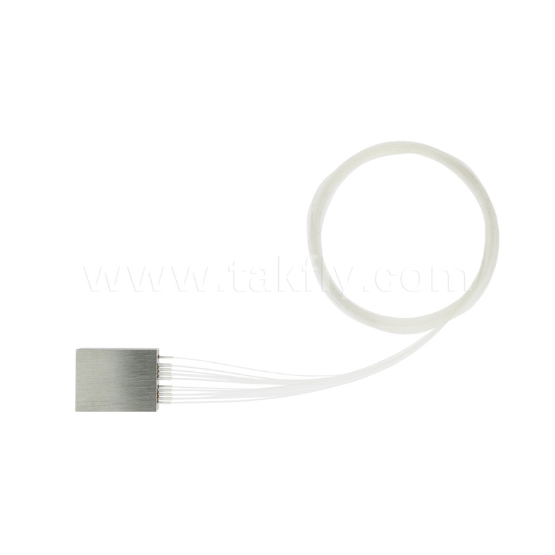 工業型 16CH 超コンパクト DWDM Mux Demux,100GHz C18-C48,高精度波長,片側ファイバー出力